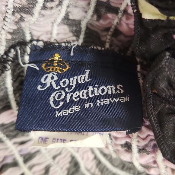 Vintage Royal Creations Plumeria Print Dress - Picture 6 of 7